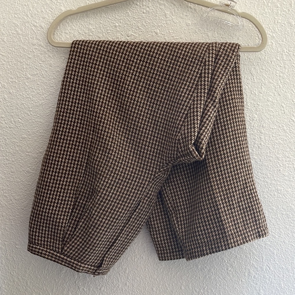 Houndstooth trousers